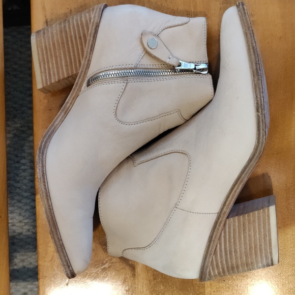 Rag and Bone razor boots size sip creme colored size 36.5 - Picture 7 of 12